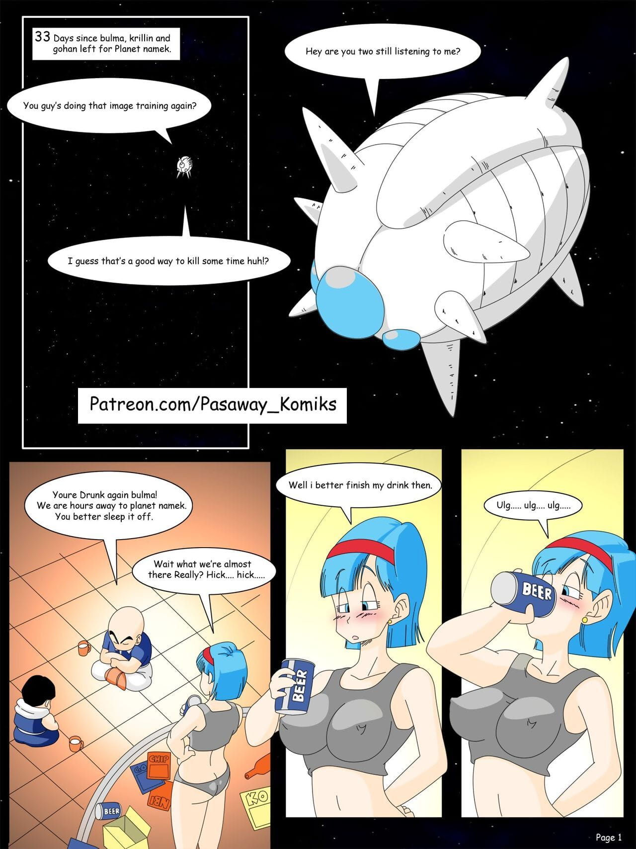 Botbot- Bulma’s Nightmare page 1