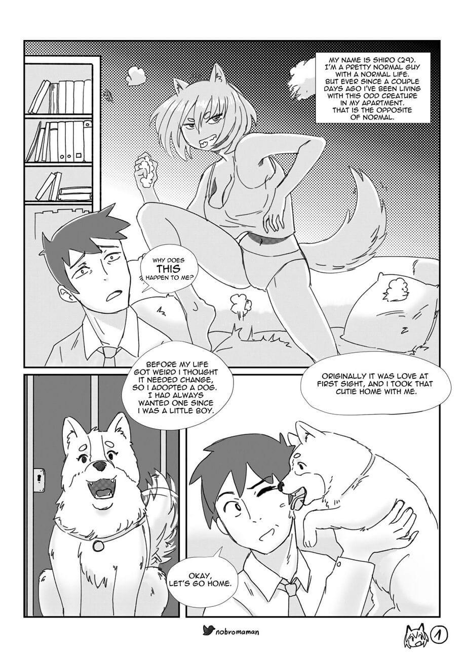 Życie z A pies Dziewczyna 1 page 1