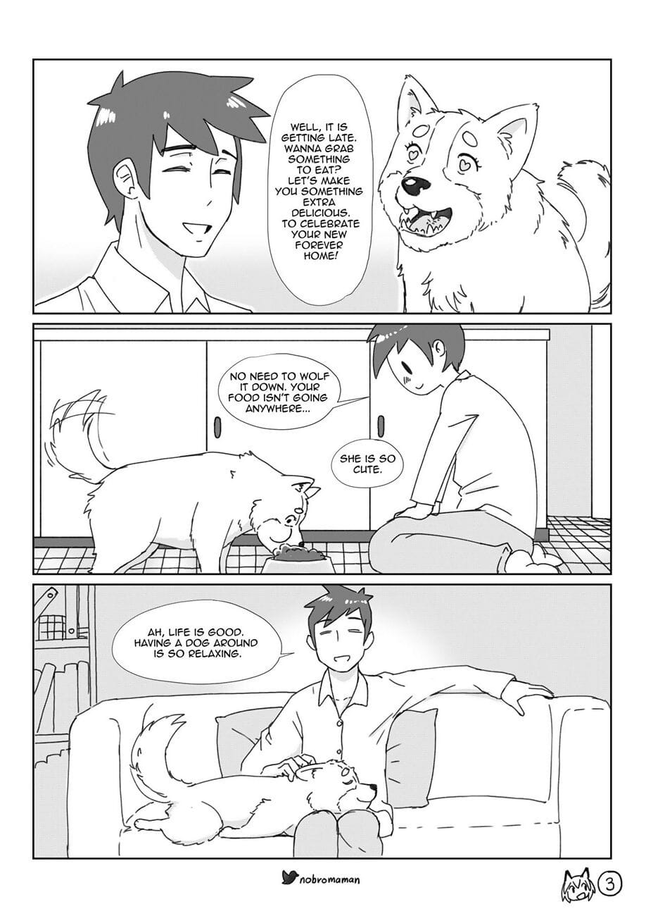 LEBEN Mit ein Hund Mädchen 1 page 1