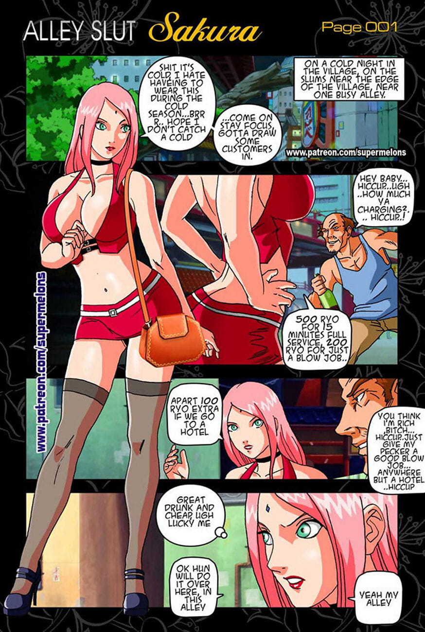 Alley Slut Sakura - part 3 page 1