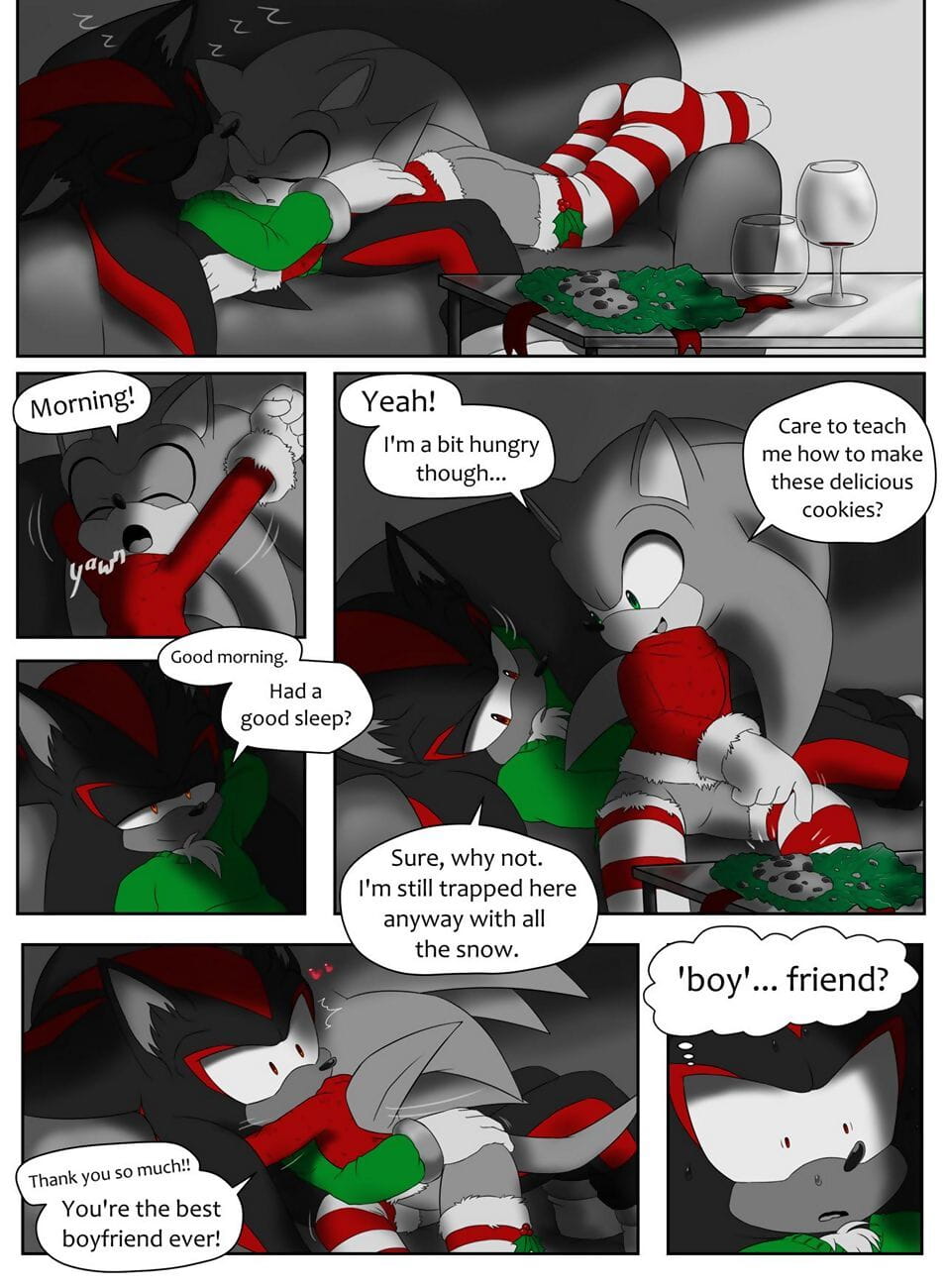Twelve Pages Of Sonadow page 1