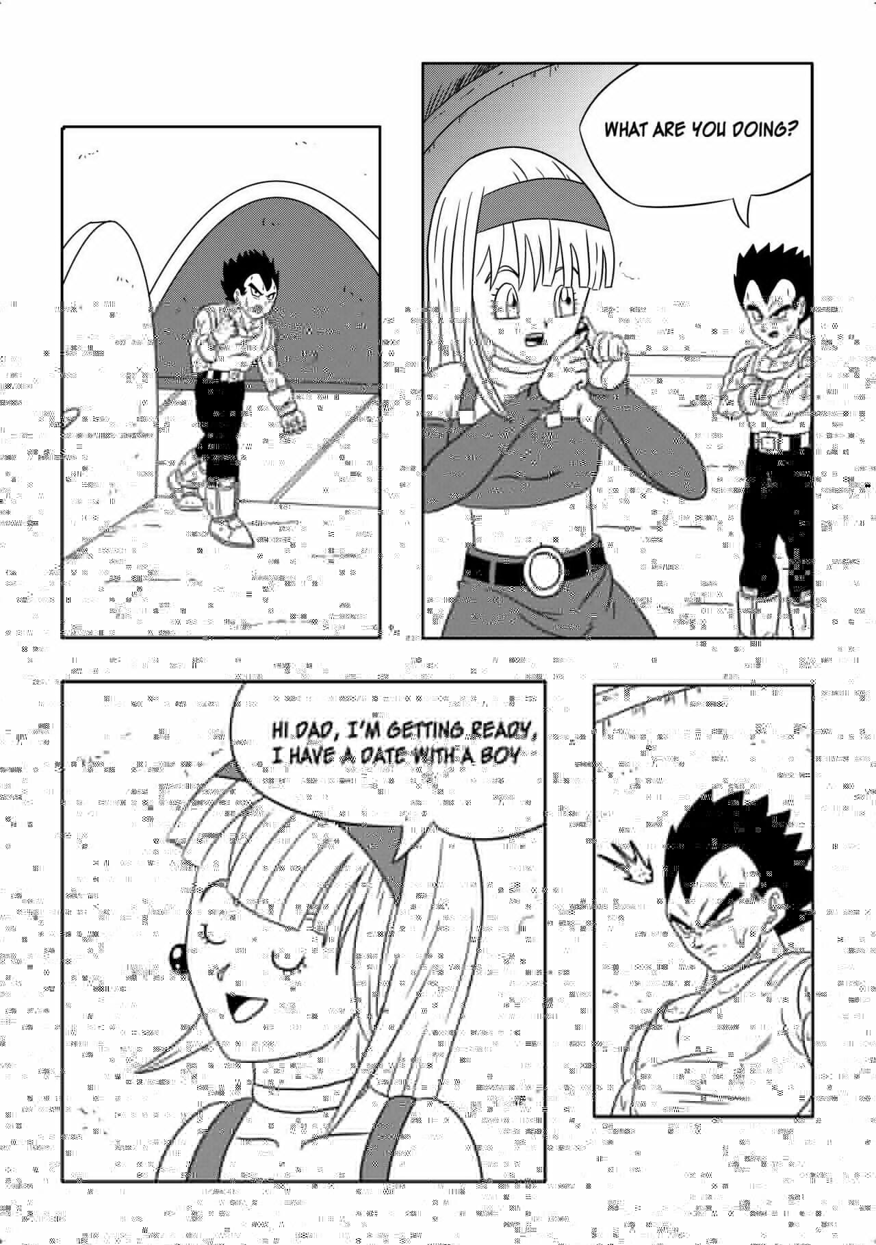 Vegeta: The paradise in his feet page 1