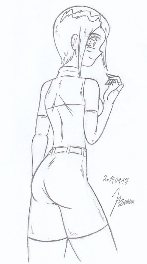 Kari Yagami_digimon Sketches work_2 page 1