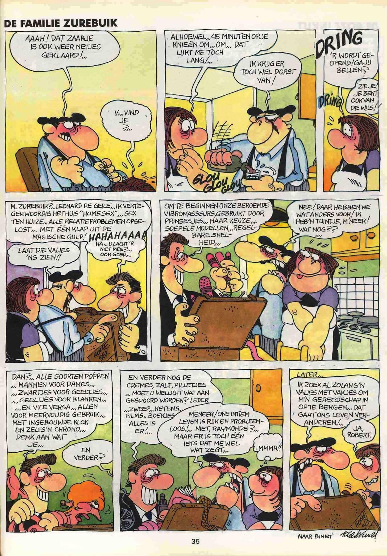 strip plagen 03 striphelden voor volwassenen Onderdeel 2 page 1