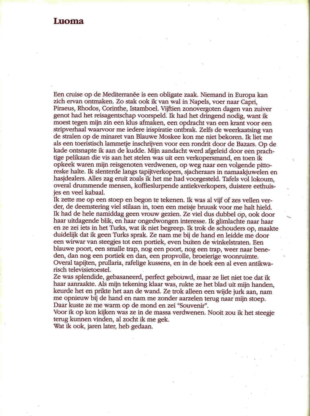 失落 专辑 Van 保罗 电鳗 serpieri impudica 一部分 2 page 1