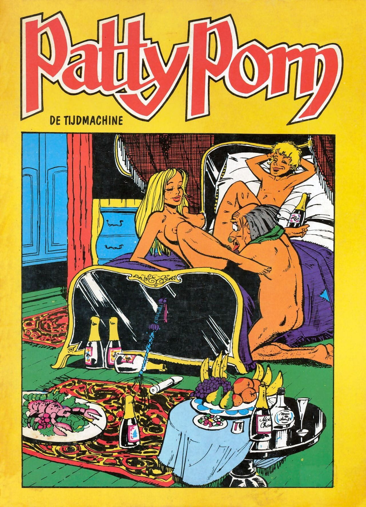 Patty Porn en de tijdmachine page 1
