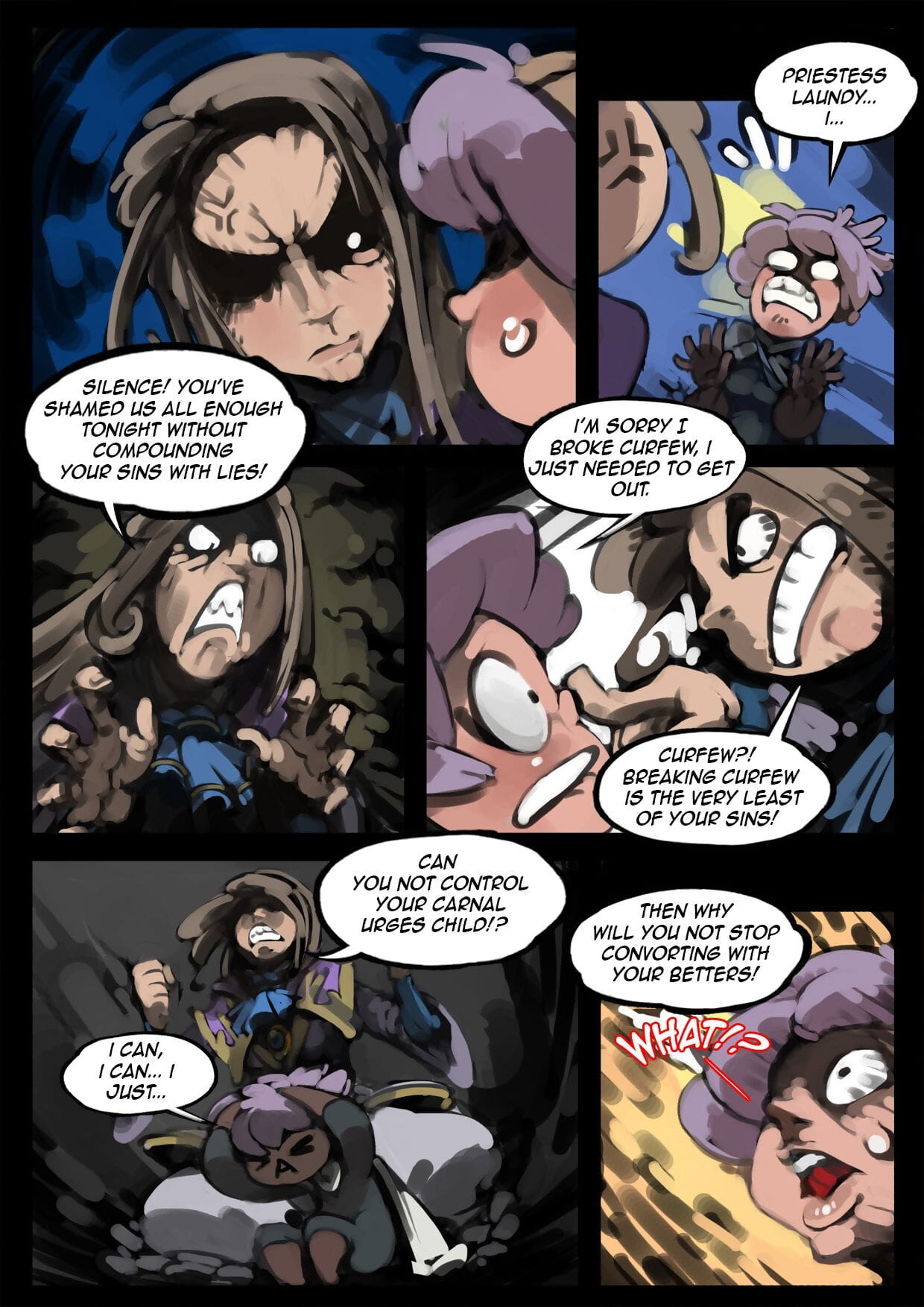 神聖な 騎士 ナディア page 1