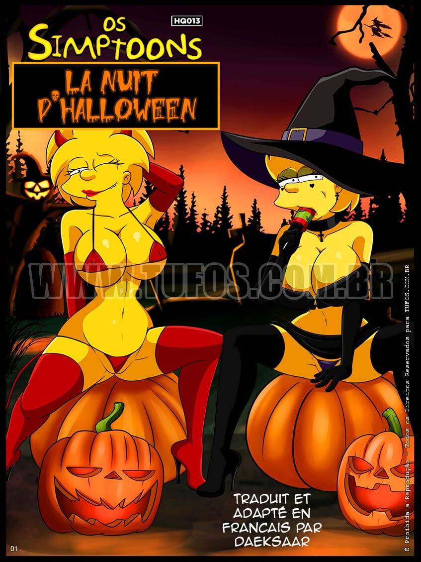 Halloween Toon Sluts - El los simpsons 13 la nuit Halloween en XXX toon pic