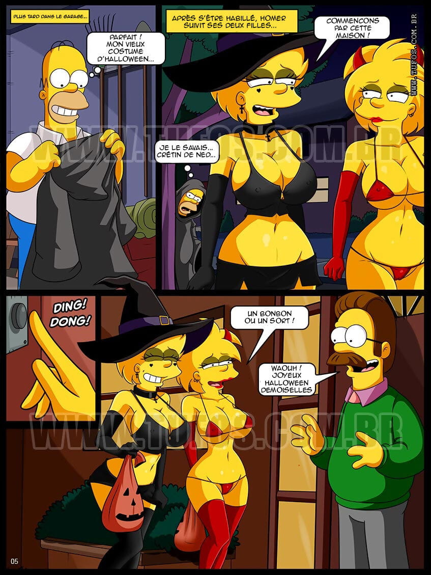 В Симпсоны 13 ла нуит хэллоуин page 1